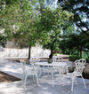 Bizzotto Sedia da giardino Victoria Bianco