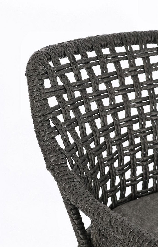 Bizzotto Sedia da giardino Wilson Nero
