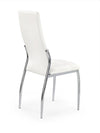 Sedia da pranzo in ecopelle K209 Bianco (2)