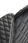 Sedia da pranzo in ecopelle K501 Nero (7)