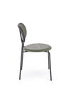 Sedia da pranzo in ecopelle K524 Verde (3)