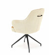 Sedia da pranzo in Ecopelle Kai-527 Beige (1)