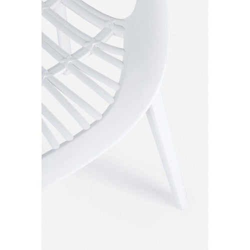Sedia da pranzo in plastica Cassiopea Bianco (1)