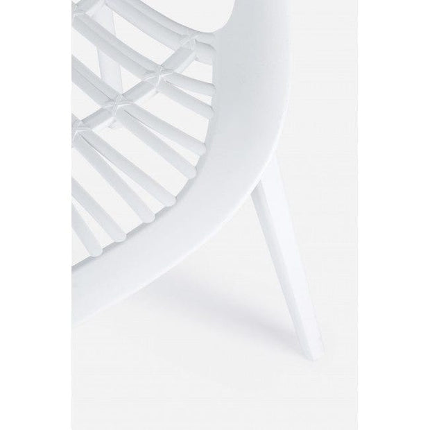 Sedia da pranzo in plastica Cassiopea Bianco (1)