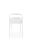 Sedia da pranzo in plastica K490 Bianco (1)