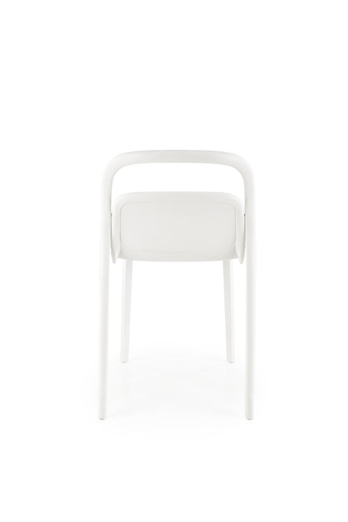 Sedia da pranzo in plastica K490 Bianco (1)