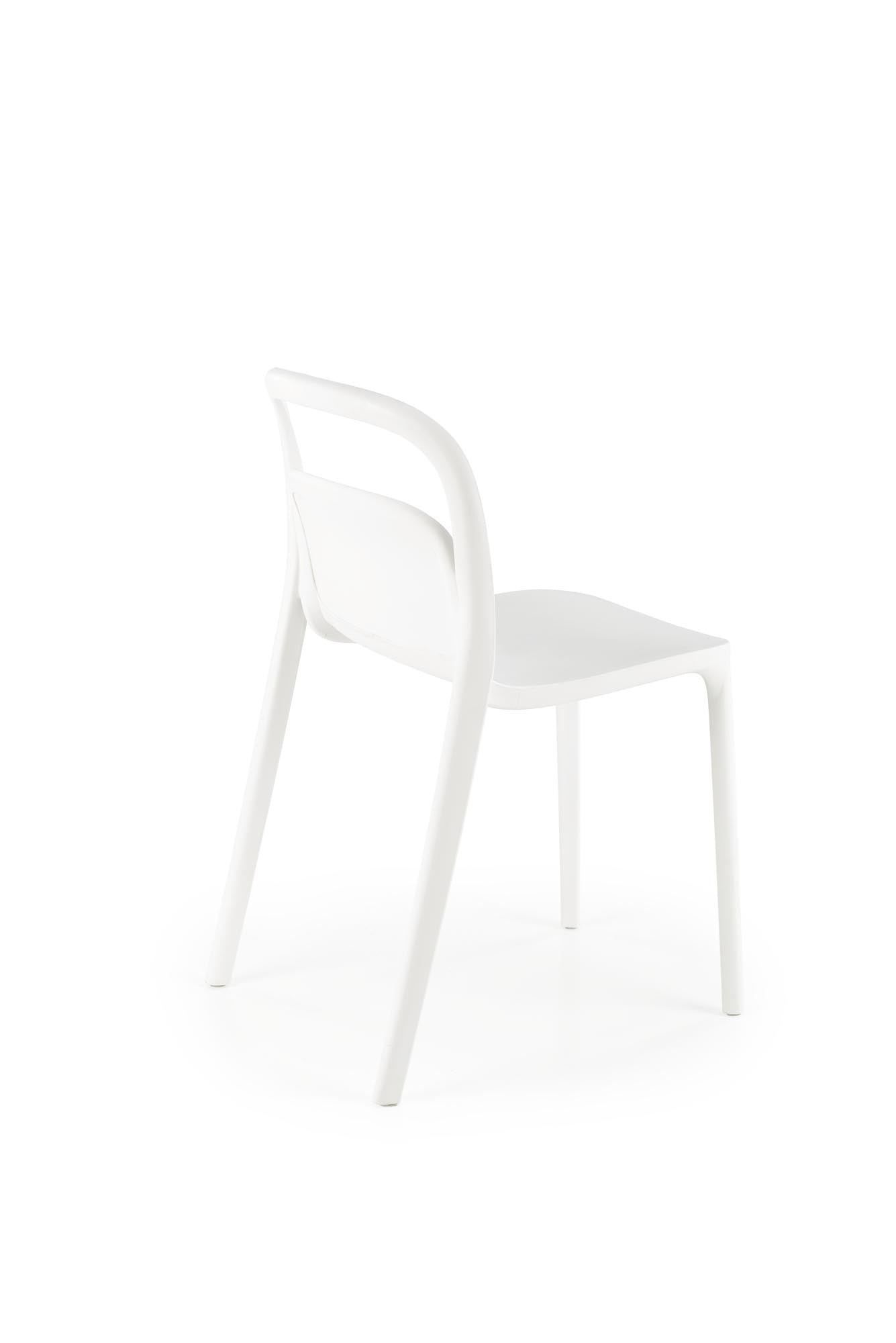 Sedia da pranzo in plastica K490 Bianco (5)