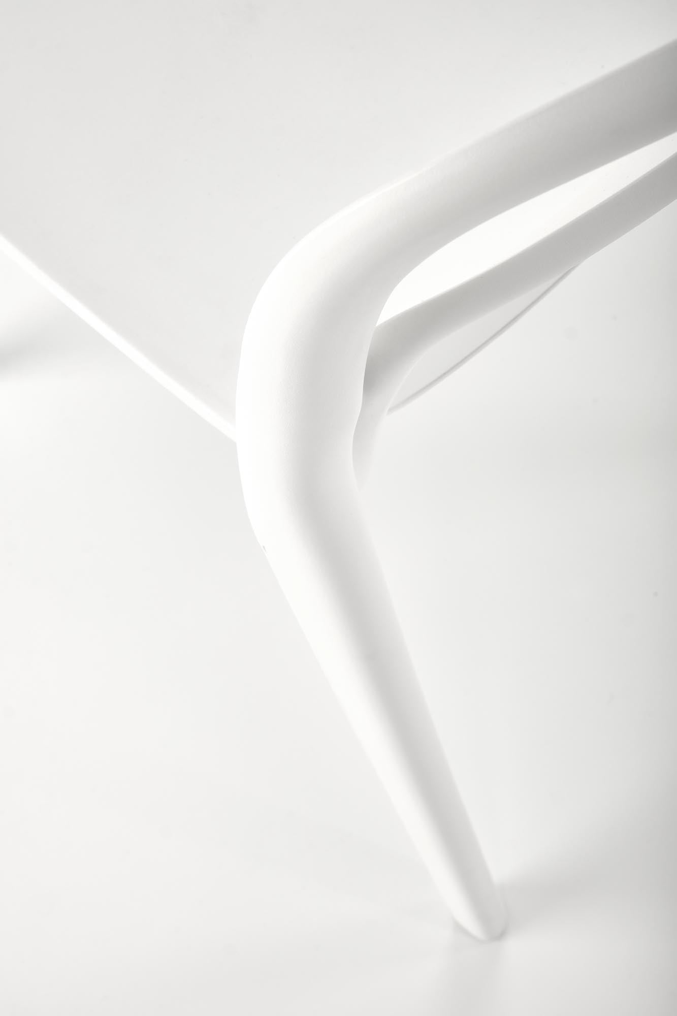 Sedia da pranzo in plastica K490 Bianco (6)