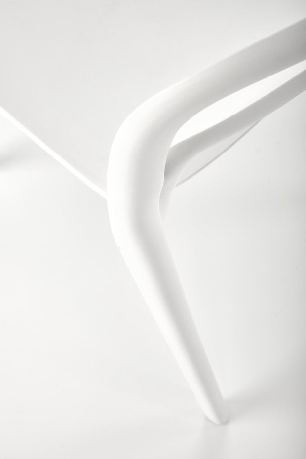 Sedia da pranzo in plastica K490 Bianco (6)