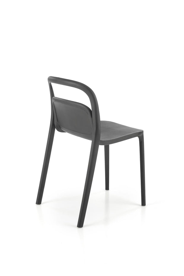 Sedia da pranzo in plastica K490 Nero (5)