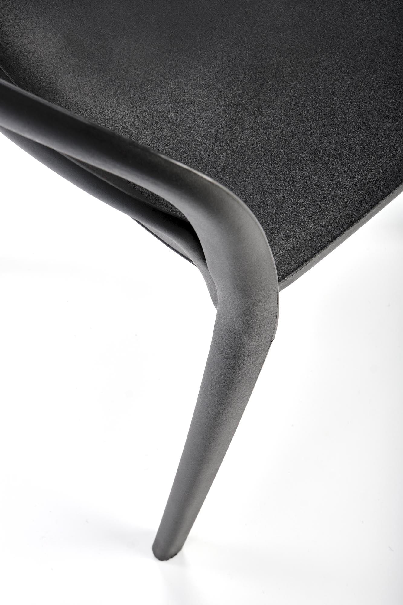 Sedia da pranzo in plastica K490 Nero (7)
