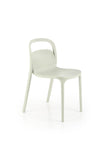 Sedia da pranzo in plastica K490 Verde