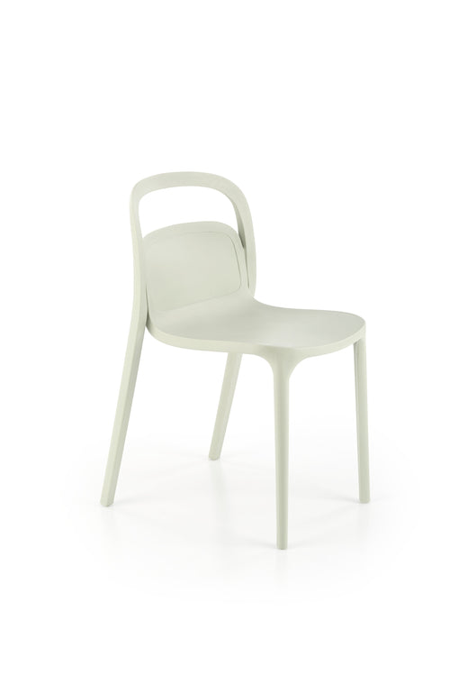 Sedia da pranzo in plastica K490 Verde