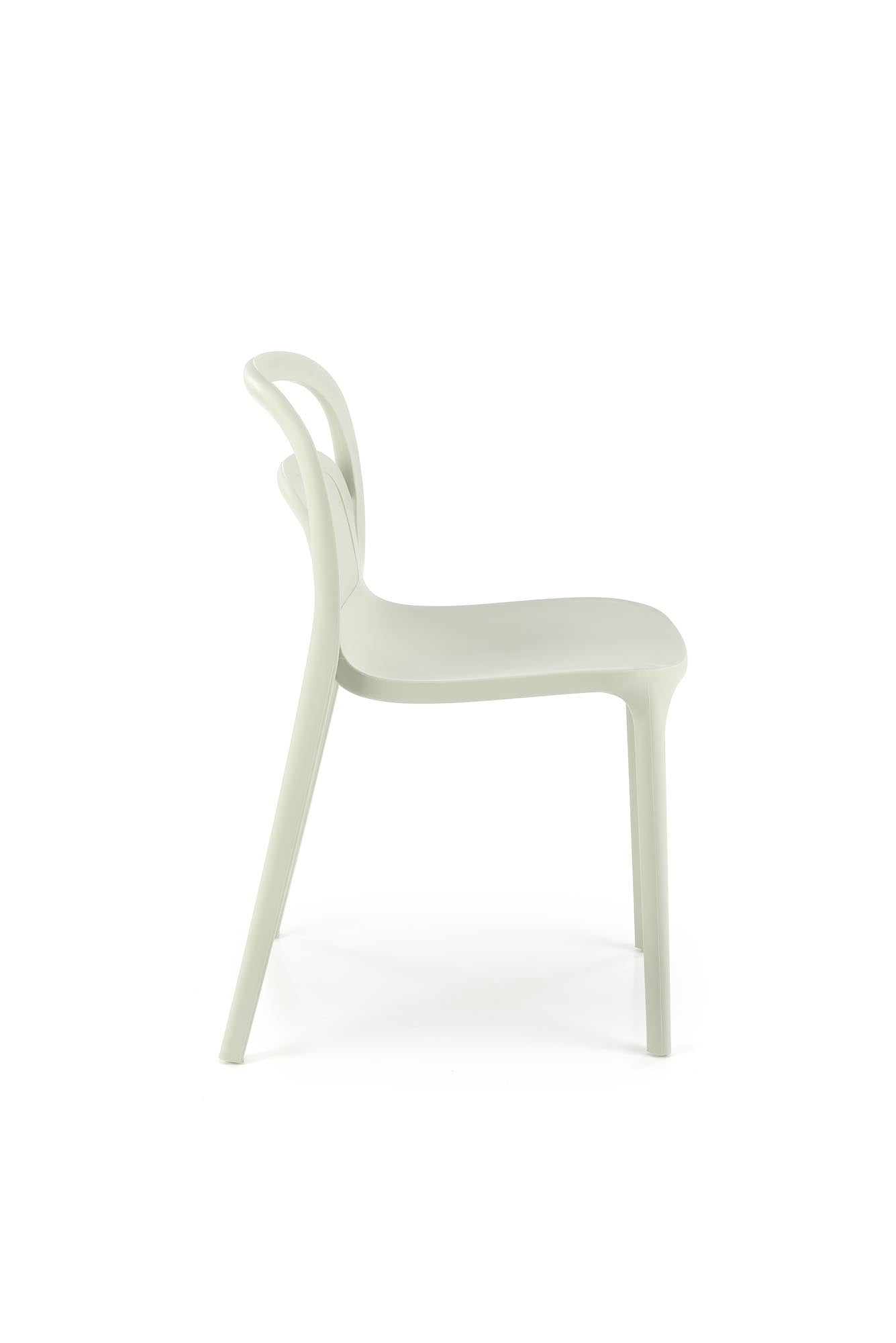 Sedia da pranzo in plastica K490 Verde (4)