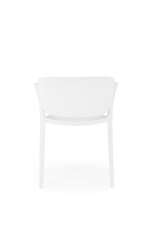 Sedia da pranzo in plastica K491 Bianco (1)