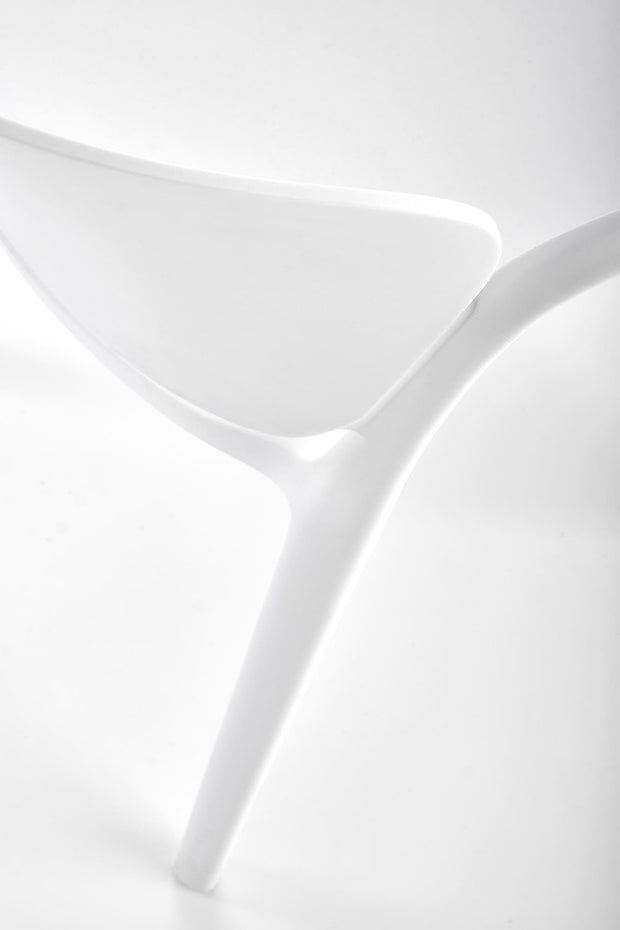 Sedia da pranzo in plastica K491 Bianco (6)