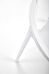 Sedia da pranzo in plastica K491 Bianco (7)