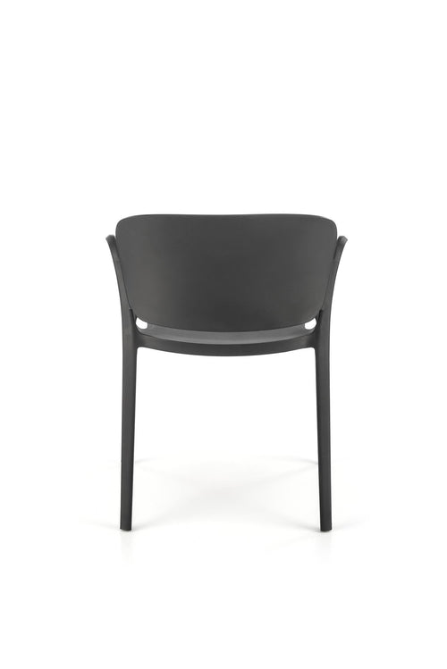Sedia da pranzo in plastica K491 Nero (1)