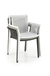 Sedia da pranzo in plastica K492 Bianco (1)