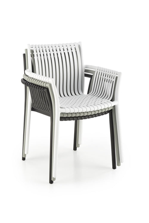 Sedia da pranzo in plastica K492 Bianco (1)