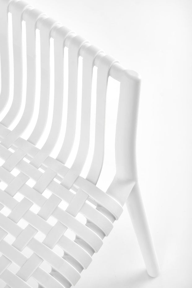 Sedia da pranzo in plastica K492 Bianco (6)