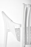 Sedia da pranzo in plastica K492 Bianco (7)