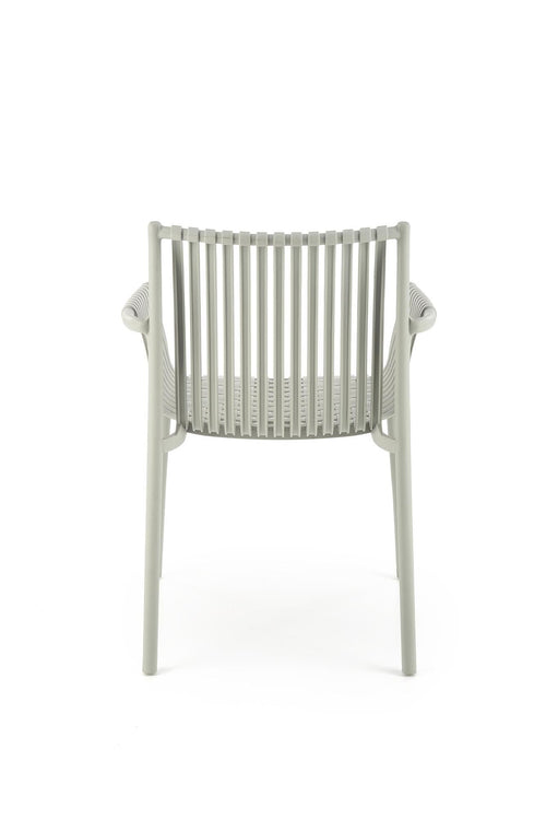 Sedia da pranzo in plastica K492 Grigio (1)