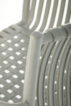 Sedia da pranzo in plastica K492 Grigio (6)