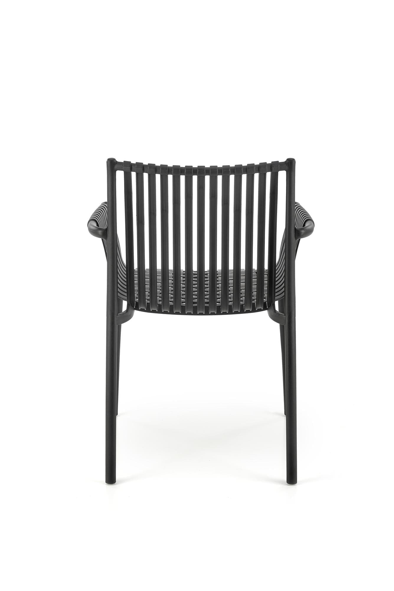 Sedia da pranzo in plastica K492 Nero (1)