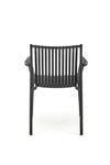 Sedia da pranzo in plastica K492 Nero (1)