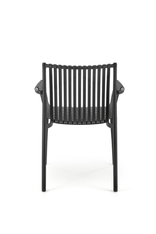 Sedia da pranzo in plastica K492 Nero (1)