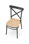 Sedia da pranzo in plastica K512 Nero (1)