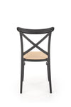 Sedia da pranzo in plastica K512 Nero (2)