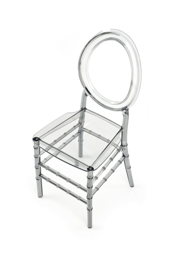 Sedia da pranzo in plastica K513 Grigio (1)