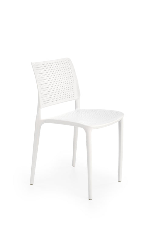 Halmar Sedia da pranzo in plastica K514 Bianco
