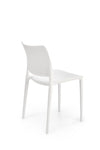Sedia da pranzo in plastica K514 Bianco (6)