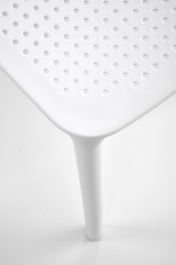 Sedia da pranzo in plastica K514 Bianco (7)