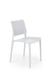 Sedia da pranzo in plastica K514 Blu