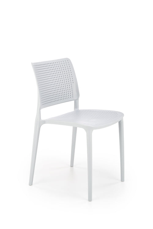 Sedia da pranzo in plastica K514 Blu