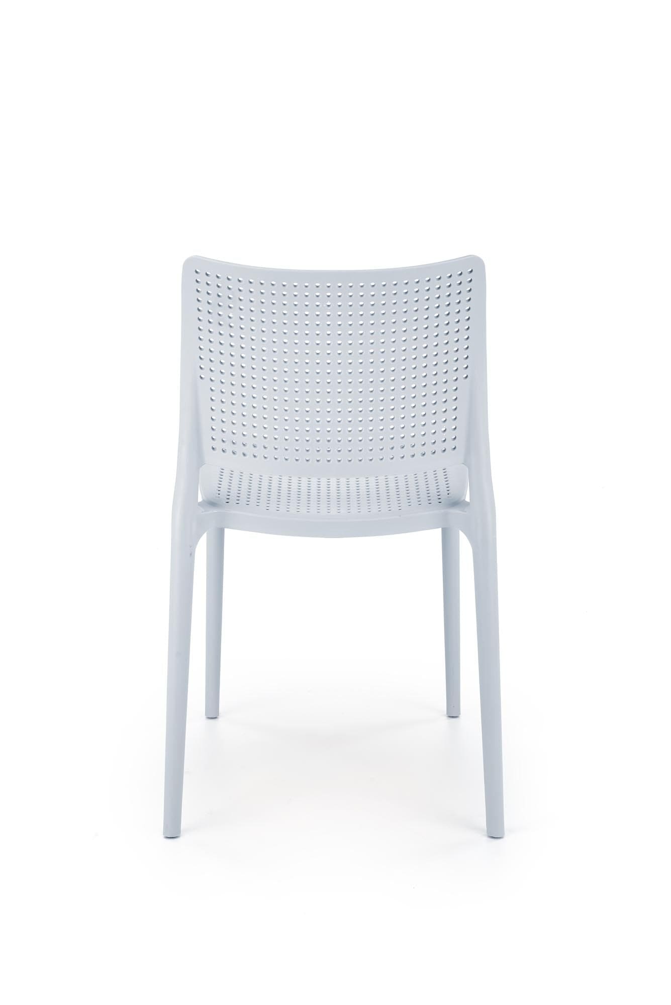 Sedia da pranzo in plastica K514 Blu (1)