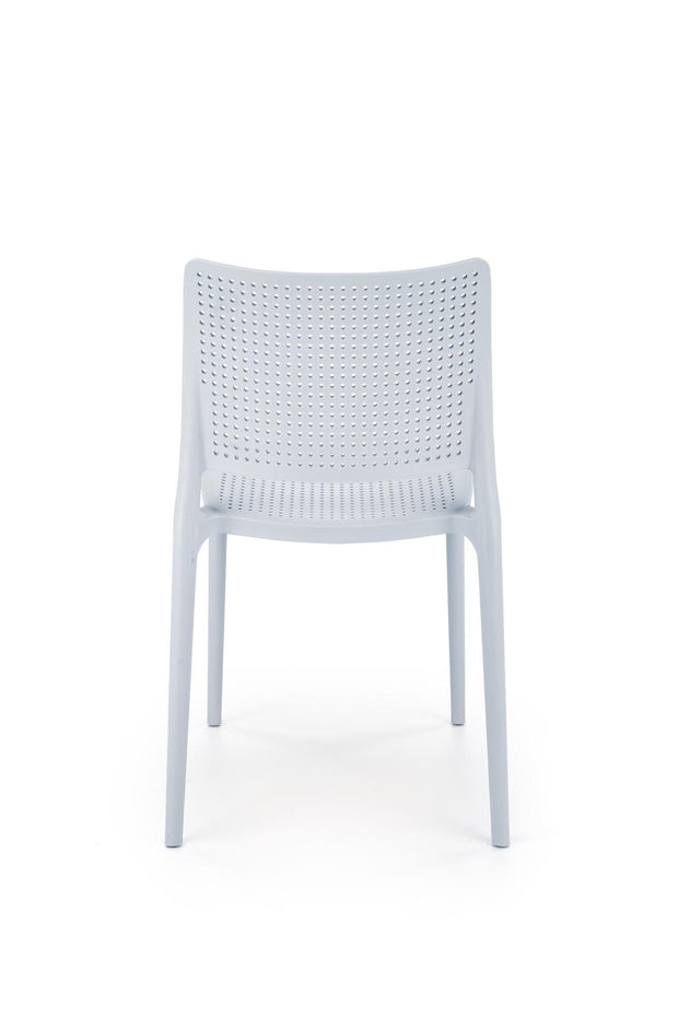 Sedia da pranzo in plastica K514 Blu (1)
