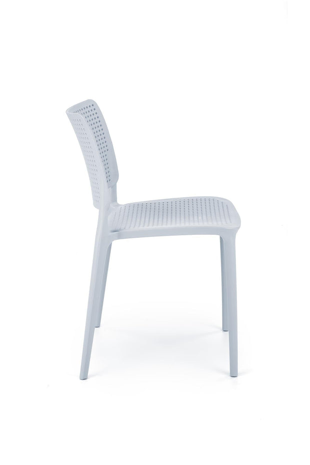 Sedia da pranzo in plastica K514 Blu (5)