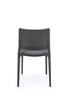 Sedia da pranzo in plastica K514 Nero (1)