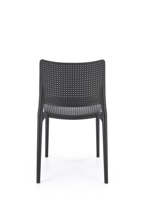 Sedia da pranzo in plastica K514 Nero (1)