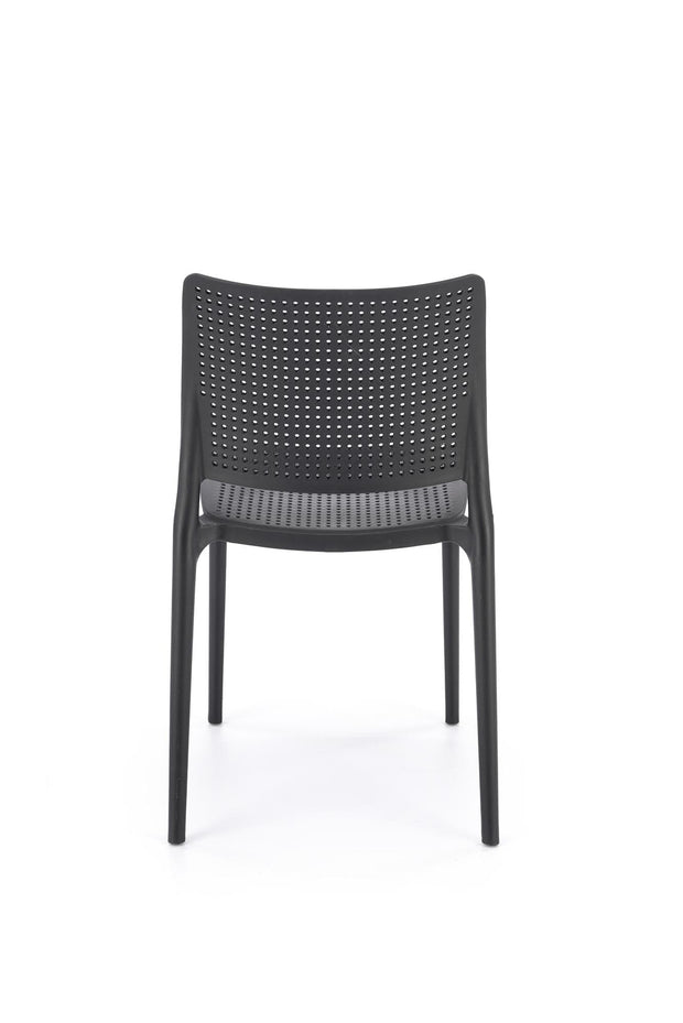 Sedia da pranzo in plastica K514 Nero (1)