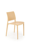 Sedia da pranzo in plastica K514 Ruggine