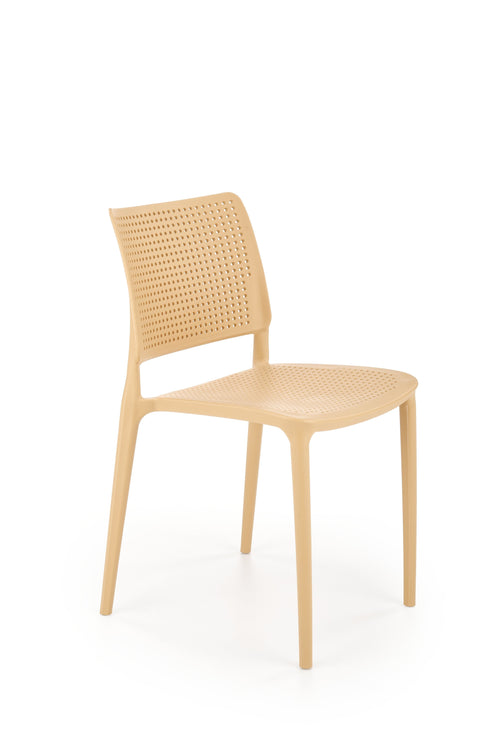Sedia da pranzo in plastica K514 Ruggine