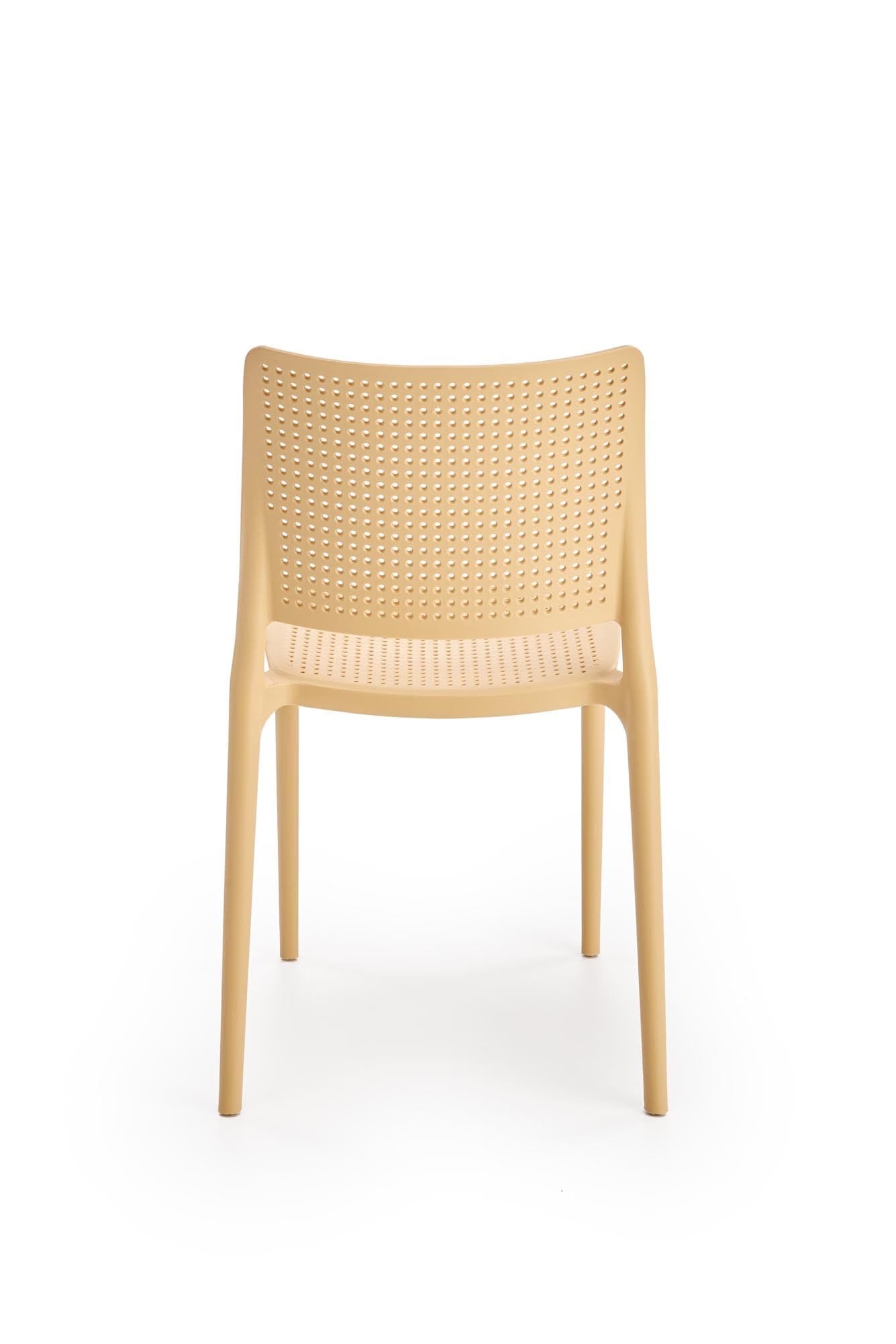 Sedia da pranzo in plastica K514 Ruggine (1)