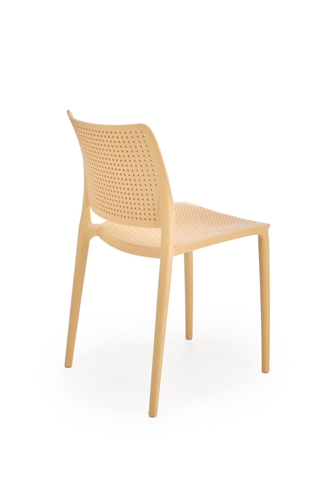 Sedia da pranzo in plastica K514 Ruggine (6)