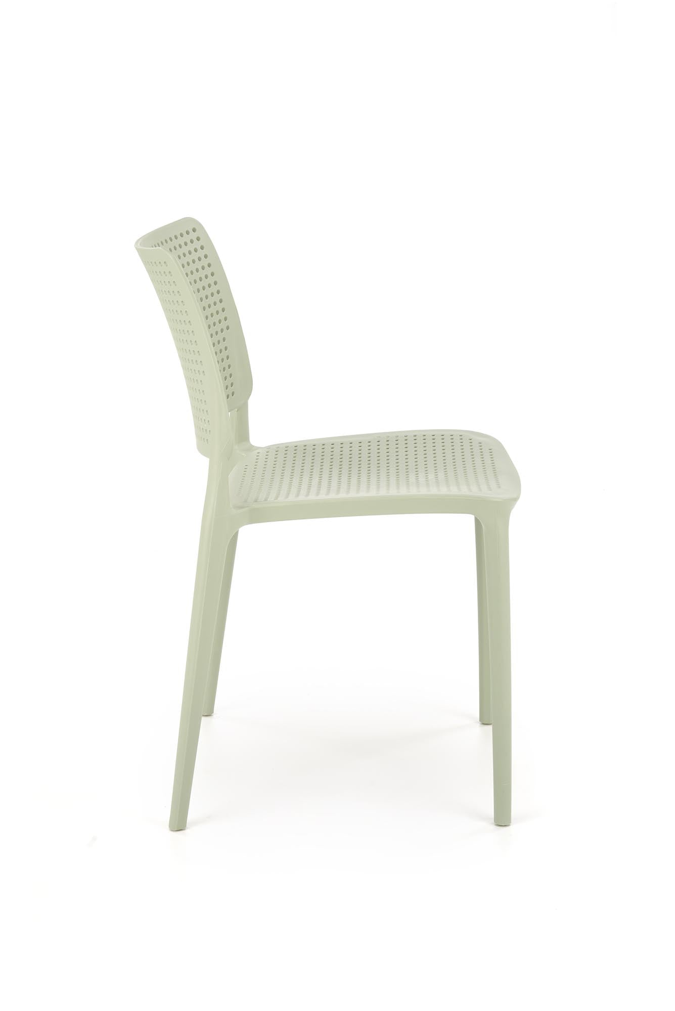 Sedia da pranzo in plastica K514 Verde (5)